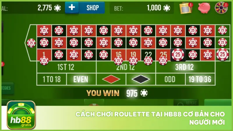 Tân Thủ Học Cách Chơi Roulette Tại Hb88 Chỉ Trong 1 Phút 3 Trên giao diện hb88, các tính năng được thiết kế trực quan, dễ thao tác