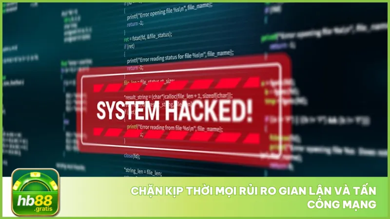 Chính Sách Bảo Mật 1 Chính sách bảo mật Hb88 bảo vệ người chơi khỏi gian lận và tấn công mạng