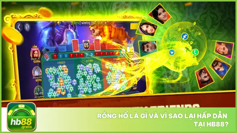 Rồng Hổ Hb88 – Một Chọn Một Thắng, Lộc Vào Như Nước 2 Rồng Hổ hb88 chỉ cần bạn chọn đúng cửa là có thể ăn tiền ngay lập tức