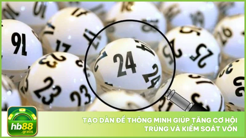 Cách tạo dàn đề hb88 chuẩn xác giúp tăng tỷ lệ trúng 2 Tạo dàn đề thông minh giúp tăng cơ hội trúng và kiểm soát vốn